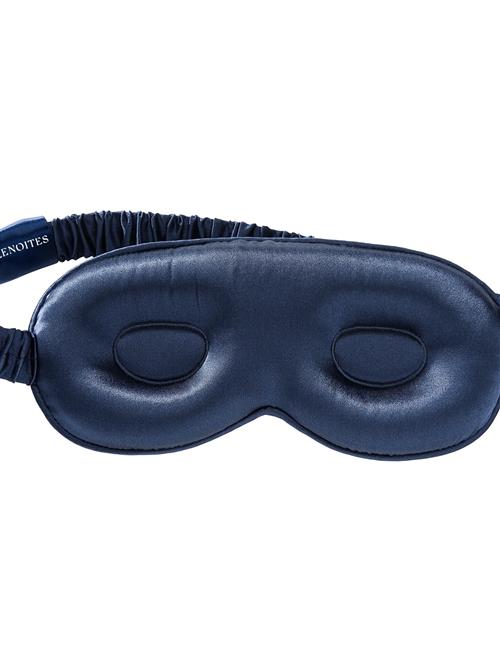 Lenoites Mulberry Silk Contour Sleep Mask Navy Lenoites Navy