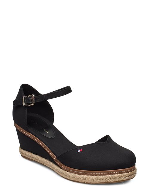 Basic Closed Toe Mid Wedge Tommy Hilfiger Black