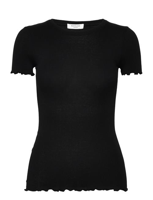 Rosemunde Rwbernadine Ss Regular O-Neck T-Shi Rosemunde Black