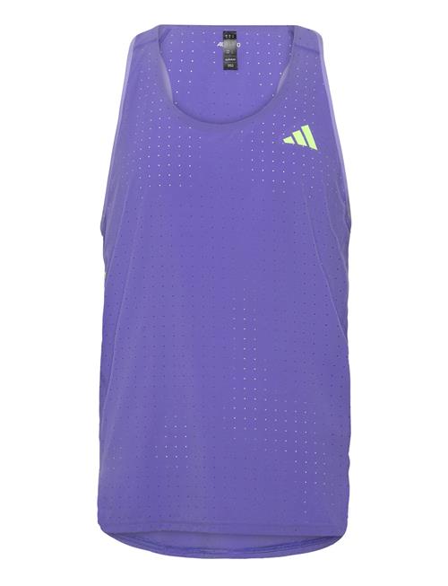 Adizero Running Singlet Men Adidas Performance Purple