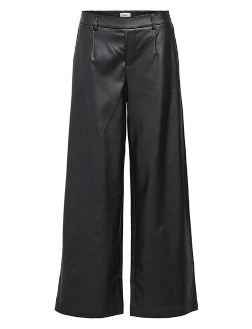 Object Objmelba Lisa Wide Coated Pant 135 Div Object Black