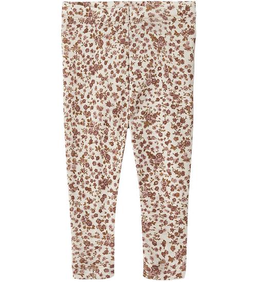 Wheat Leggings - Uld - Agi - Rose Flowers