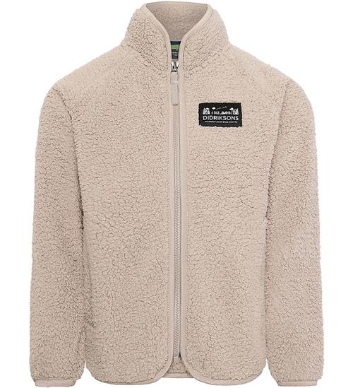 Didriksons Fleecejakke - Teddy - Gibbs - Beach Beige