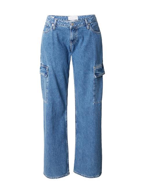 Se Calvin Klein Jeans Cargojeans 'EXTREME LOW RISE BAGGY'  blue denim ved About You