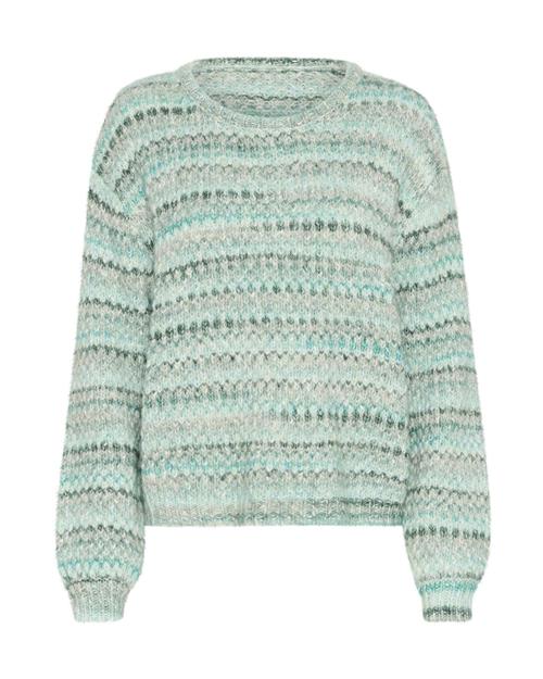 CULTURE Pullover 'Hazel'  mint / blandingsfarvet