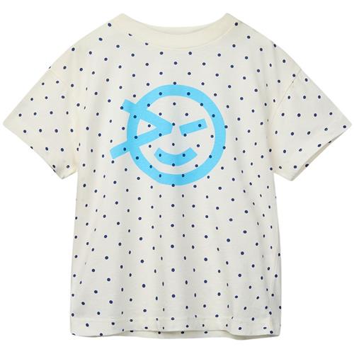 Wynken Wynken T-shirt Ecru Sky Blue 3 Y  Creme  3 år  Unisex