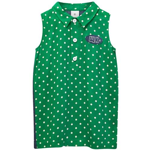 Wynken Polka Kjole Fresh Green Polka Dot 3 Y  Grøn  3 år  kvinde