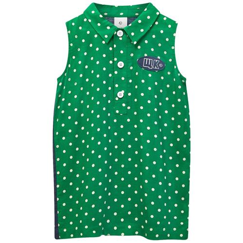 Wynken Polka Kjole Fresh Green Polka Dot | Grønn | 3 years