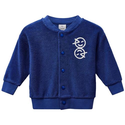 Wynken Mini Keel Terry Bomber Sweater Klein Blue 12 months  Blå  12 måneder  Unisex
