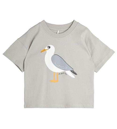 Mini Rodini T-shirt - Seagull - GrÃ¥