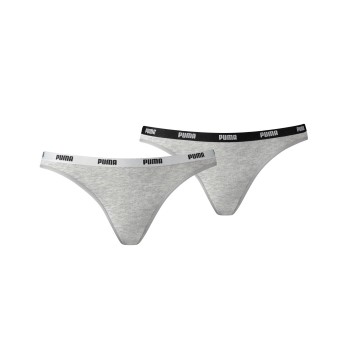 Puma Trusser 2P Iconic Bikini Grå Large Dame