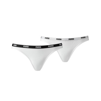 Puma Trusser 2P Iconic Bikini Hvid X-Large Dame