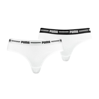 Puma Trusser 2P Logo Waistband Brazilian Hvid X-Small Dame