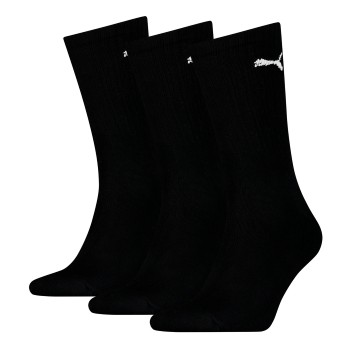 Puma Strømper 3P Unisex Light Crew Socks Sort Strl 35/39