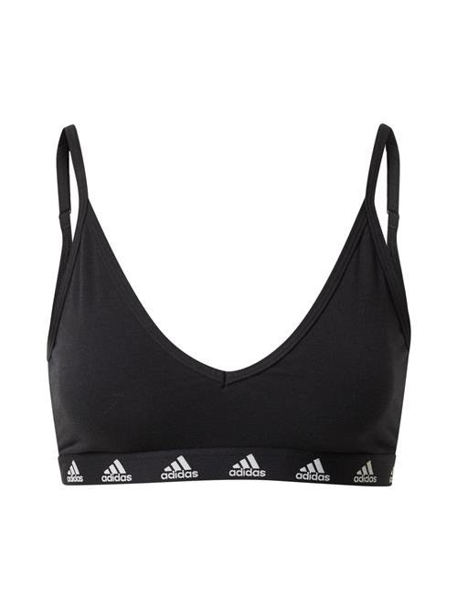 ADIDAS SPORTSWEAR Sports-BH 'Purebare Light-Support'  sort / hvid