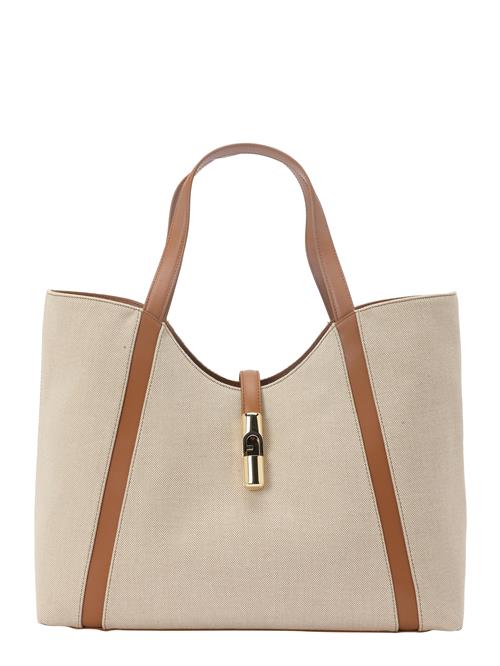 FURLA Shopper 'GOCCIA'  beige / brun