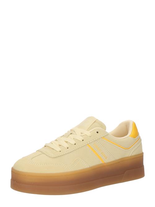 Se Tommy Jeans Sneaker low 'THE GREENWICH'  beige / citrongul ved About You