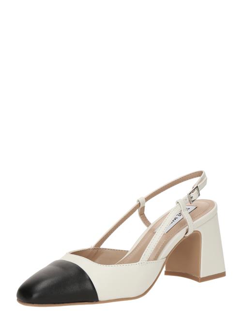 STEVE MADDEN Slingpumps 'Zeina'  sort / hvid