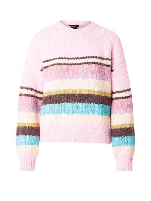 Lindex Pullover 'Rina'  creme / choko / lavendel / lys pink