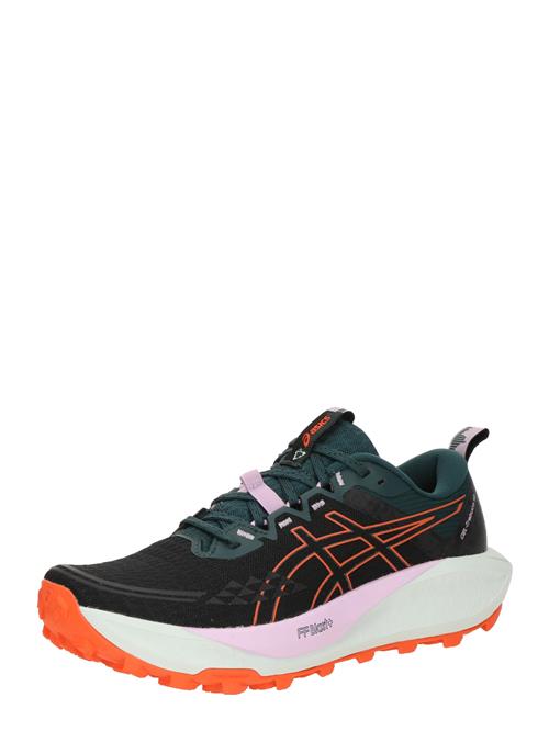 ASICS Løbesko 'GEL-Trabuco 13'  petroleum / orange / lyserød / sort