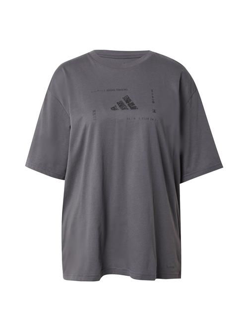 ADIDAS PERFORMANCE Funktionsbluse  grå / mørkegrå