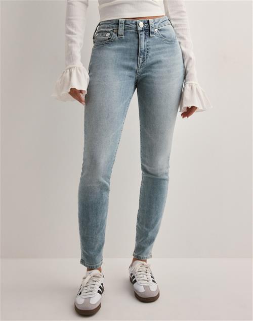 True Religion - Blå - Jennie Mr Curvy Skinny