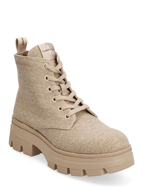 Chunky Combat Laceup Boot Co Calvin Klein