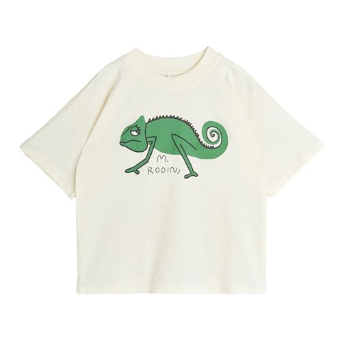 Mini Rodini Lizard T-shirt Offwhite 80/86 cm  Creme  80/86 cm  Unisex