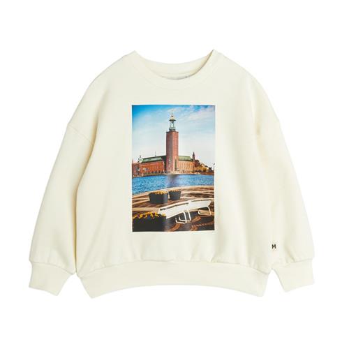 Mini Rodini GOTS City Hall Sweatshirt Offwhite |  | 140/146 cm