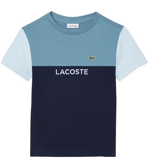 Lacoste T-shirt - Limestone/Rill-Navy/Blue