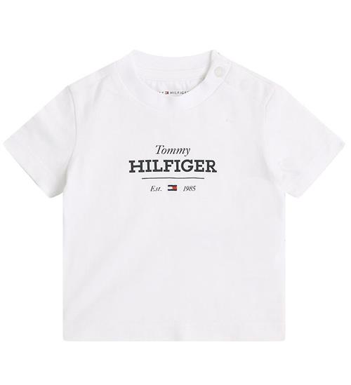 Tommy Hilfiger T-shirt - Monotype 1985 Logo - White