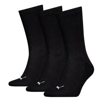 Puma Strømper 3P Cushioned Next Crew Socks Sort Str 39/42