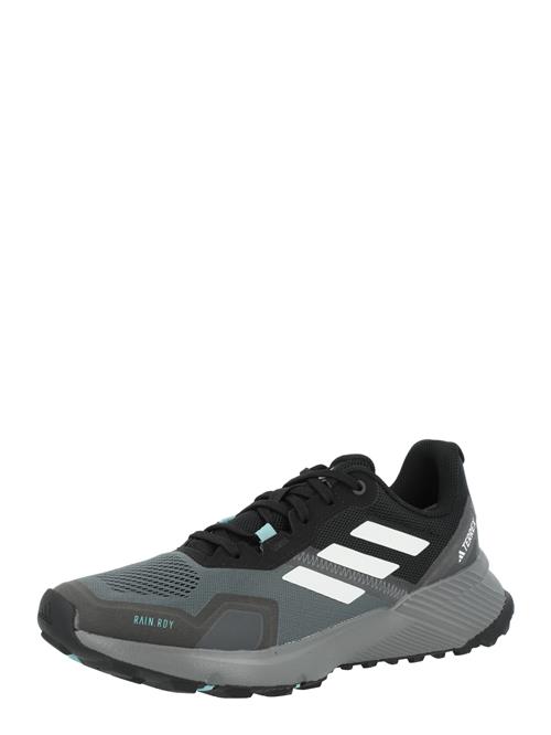 ADIDAS TERREX Løbesko 'Soulstride Rain.Rdy'  turkis / grå / sort / hvid