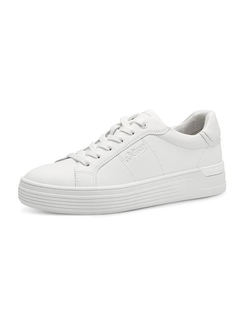 s.Oliver Sneaker low  hvid