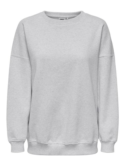 ONLY Sweatshirt  grå-meleret