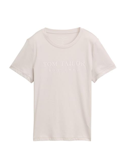 TOM TAILOR Shirts  greige / offwhite