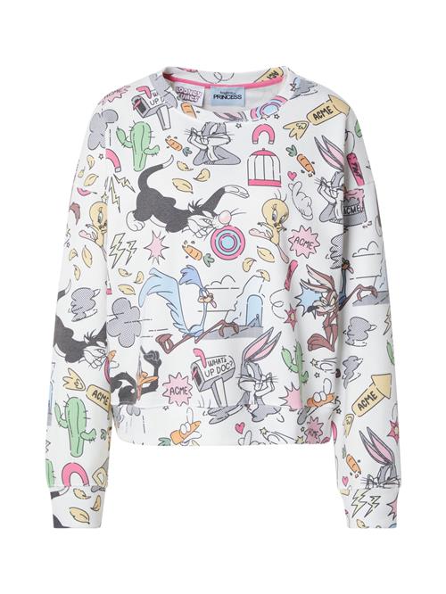 Se Frogbox Sweatshirt 'Looney Tunes'  gul / pink / sort / hvid ved About You