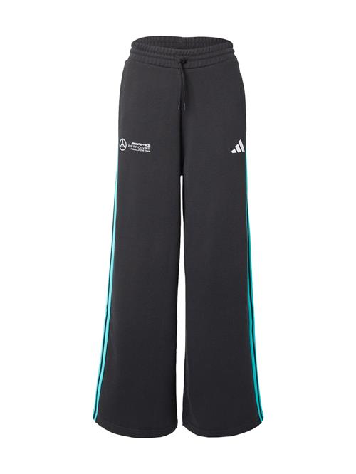 ADIDAS PERFORMANCE Sportsbukser 'MERCEDES - AMG PETRONAS FORMULA ONE TEAM DNA'  aqua / sort / hvid