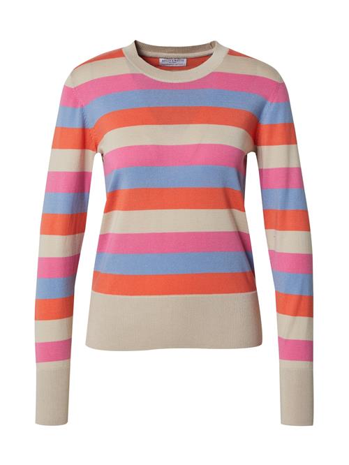 Lindex Pullover 'Taylor'  blå / greige / hummer / pink