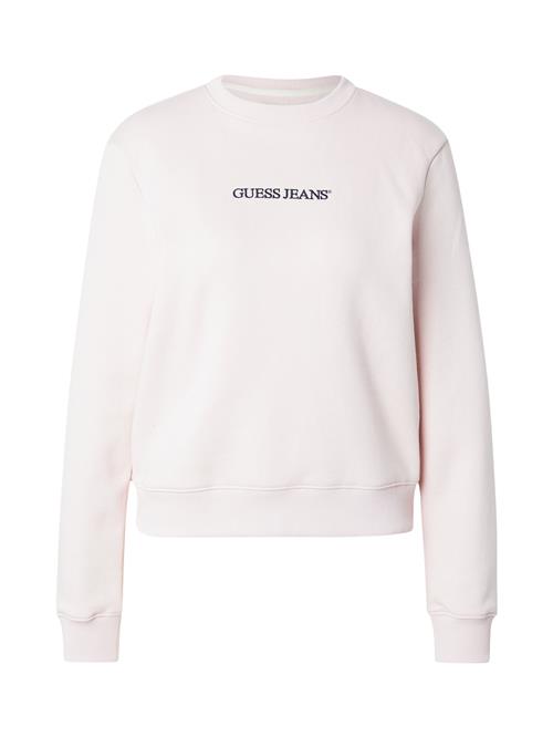 GUESS JEANS Sweatshirt  rosé / sort