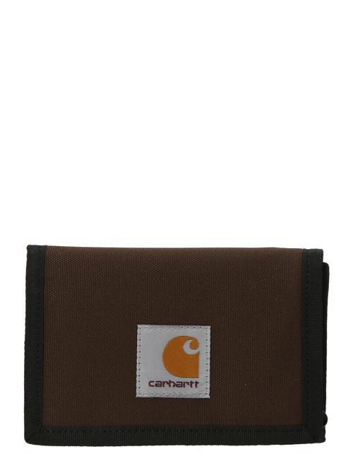 Carhartt WIP Tegnebog 'Alec'  mørkebrun / sort / offwhite