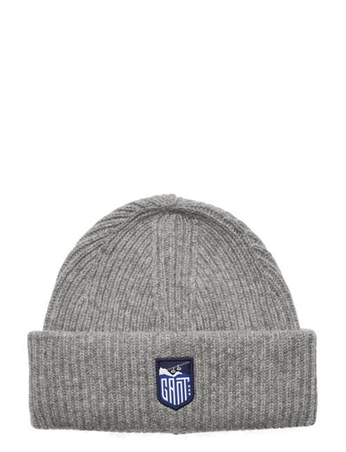 GANT Alpine Badge Beanie GANT Grey