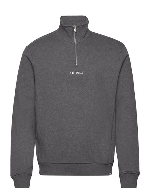 Les Deux Lens Half-Zip Sweatshirt - Seasonal Les Deux Grey