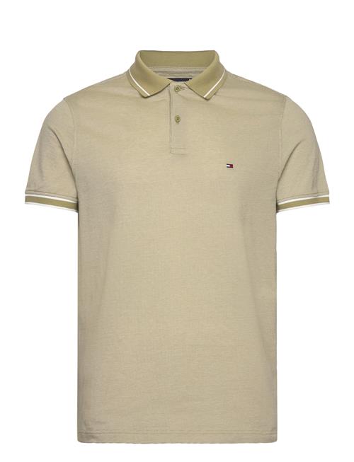 Tommy Hilfiger Monotype Oxford Collar Reg Polo Tommy Hilfiger Khaki