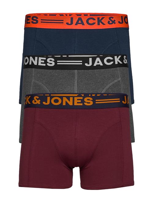 Jack & Jones Jaclichfield Trunks 3 Pack Noos Jack & J S Red