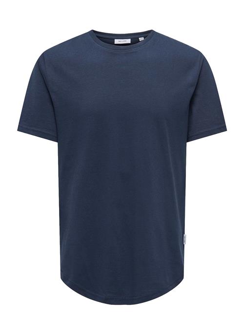 ONLY & SONS Onsmatt Longy Ss Tee Noos ONLY & SONS Navy