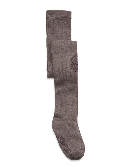 Wool Tights - Anti-Slip Melton Beige