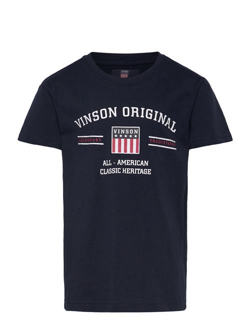 VINSON Vin T-Shirt Manuel Jr.boy VINSON Navy