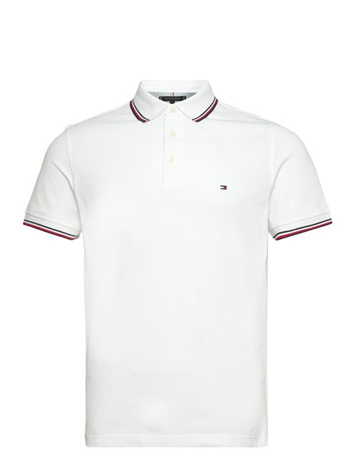 1985 Rwb Tipped Slim Polo Tommy Hilfiger White