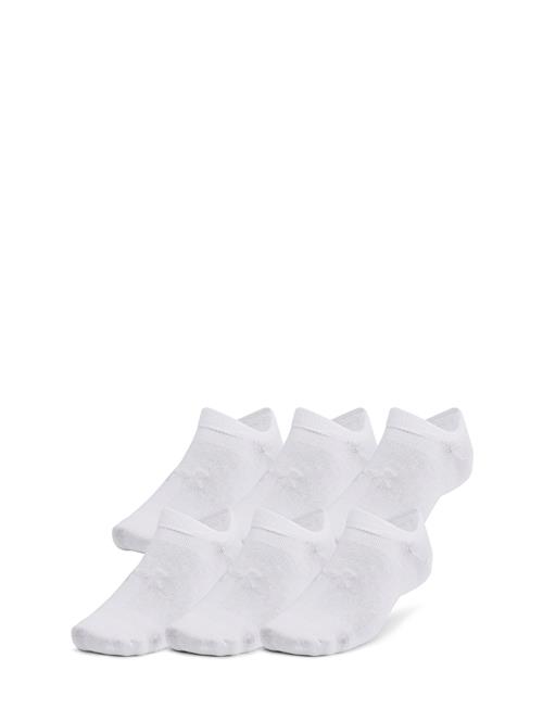 Ua Essential No Show 6Pk Under Armour White